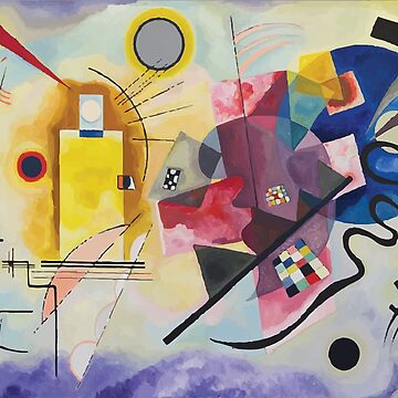Aperçu de l'œuvre Vassily Kandinsky | Jaune-Rouge-Bleu de badguyduh