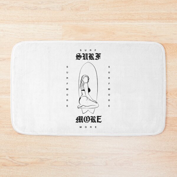 Item preview, Surf More GURF Girl Surfer  designed and sold by itsyaboyndm.