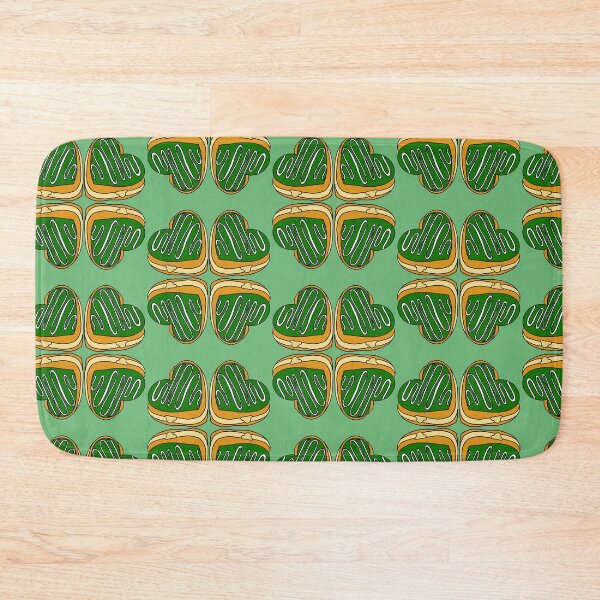 Item preview, Four Leaf Clover Donut St Patricks Day Boston Kreme designed and sold by kiwi91.