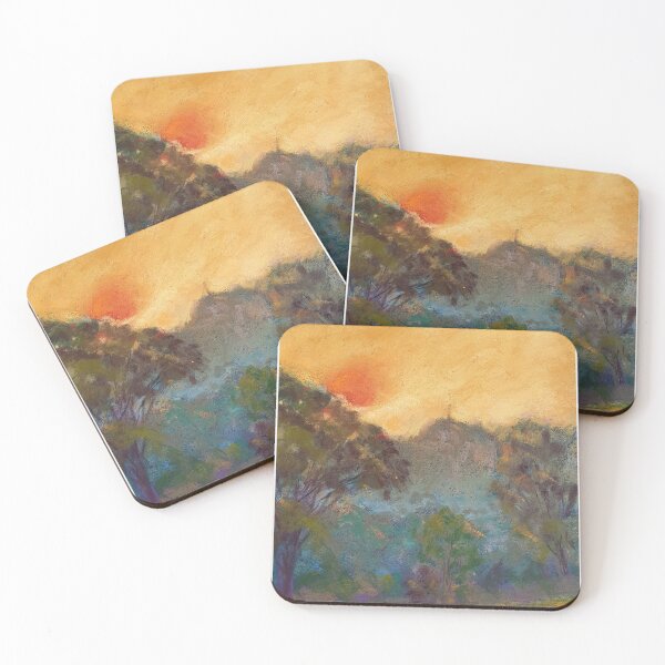 Item preview, Bushfire sunset designed and sold by Bonnyview Studio.