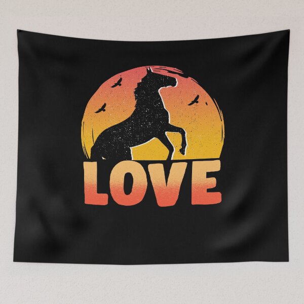 Item preview, Horses love riding love animals riding club gift designed and sold by redshirtz.