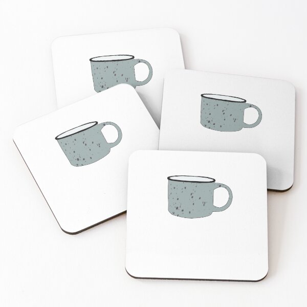 Item preview, Campfire Mug - Blue Speckled designed and sold by hannah-wilson-9.