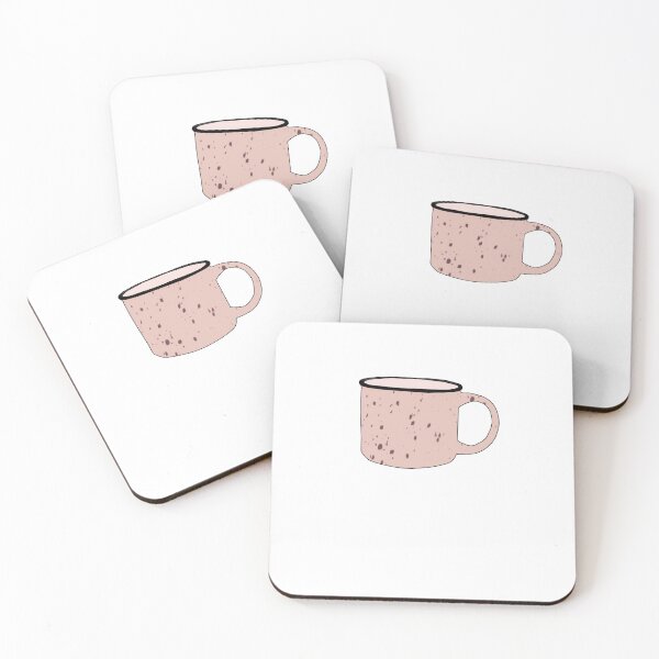 Item preview, Campfire Mug - Pink Speckled designed and sold by hannah-wilson-9.