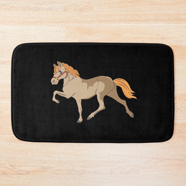 Item preview, Horse cartoon cute riding girl horse farm gift designed and sold by redshirtz.