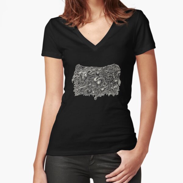 Fitted V-Neck T-Shirt