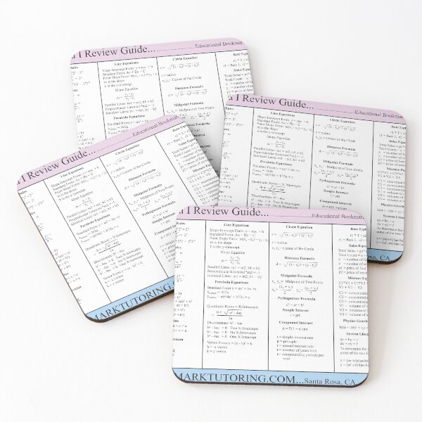 Item preview, Algebra One Review: The AlgebraMatrix at Redbubble designed and sold by Mark Stansberry.