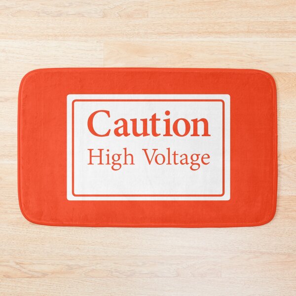 Item preview, Caution High Voltage Warning Sign designed and sold by Lee-Bots.
