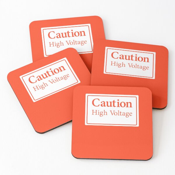 Item preview, Caution High Voltage Warning Sign designed and sold by Lee-Bots.