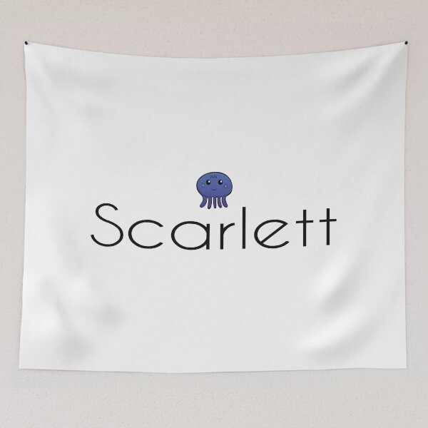 Item preview, Scarlett Cute Squid Cartoon designed and sold by ProjectX23.