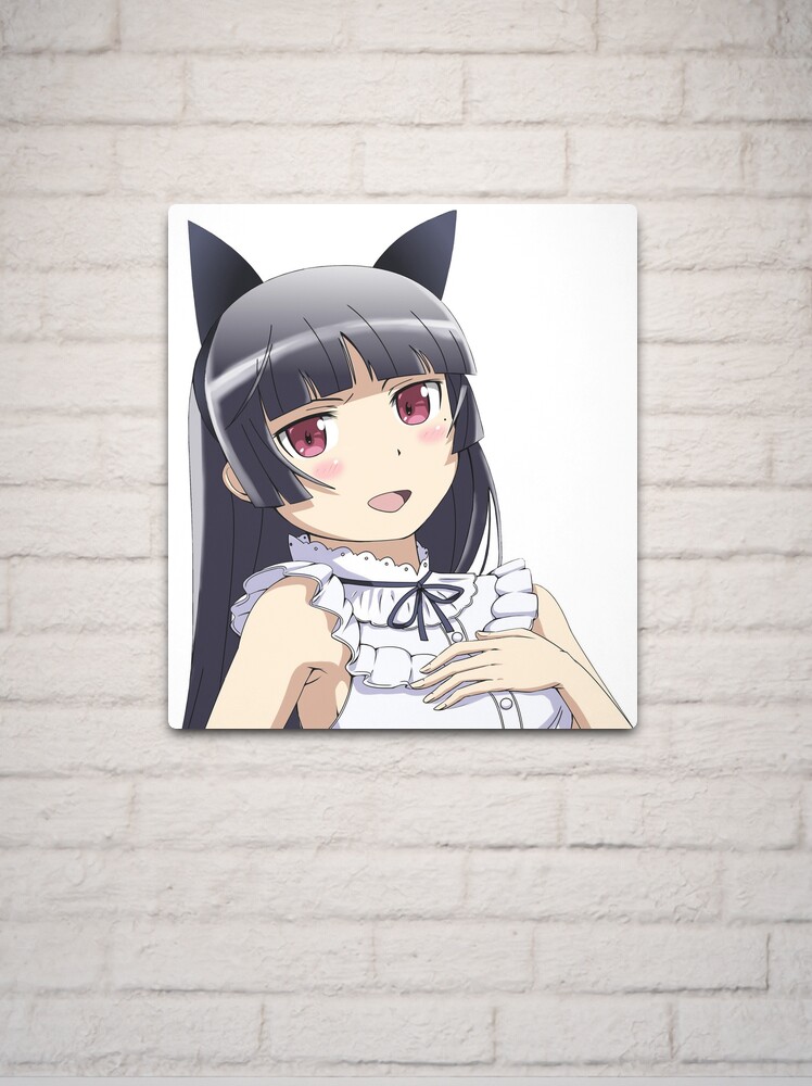 Kuroneko  Metal Print for Sale by Lazydash