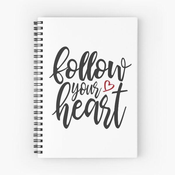 Item preview, Inspirational Follow Your Heart Valentine Quote designed and sold by Hommie9977.