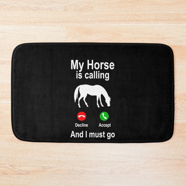 Item preview, My Horse is calling horses riding animals gift designed and sold by redshirtz.