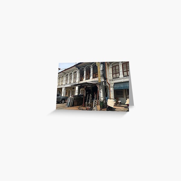 Building in Penang Greeting Card