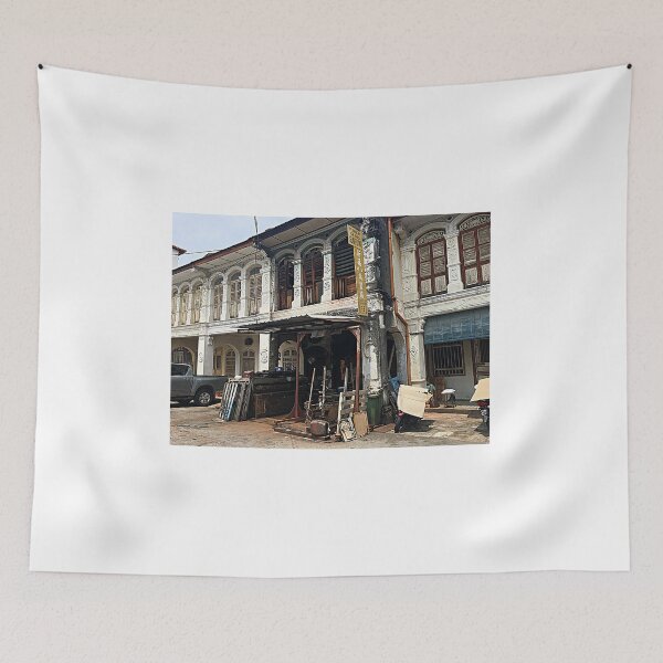 Item preview, Building in Penang designed and sold by Nyonyalicious.