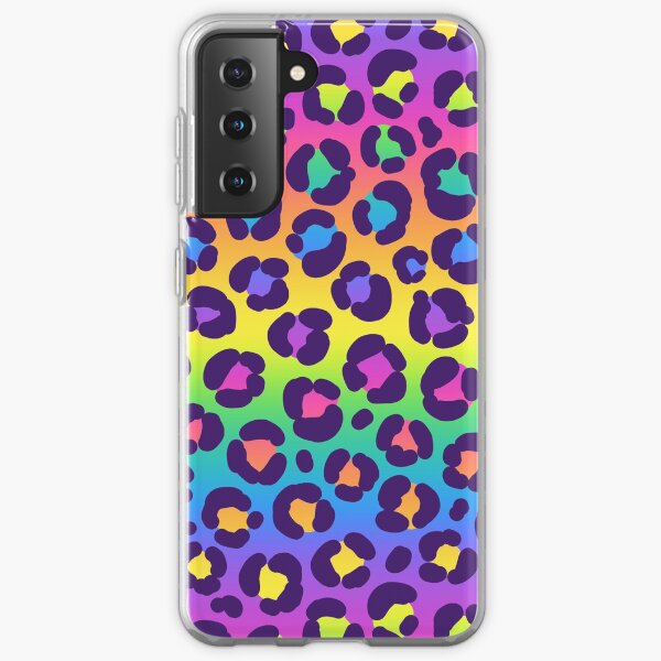 Rainbow Leopard Samsung Galaxy Soft Case