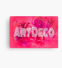 Art Deco Leinwanddruck
