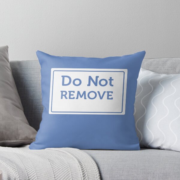 Item preview, Do Not Remove Warning Sign designed and sold by Lee-Bots.