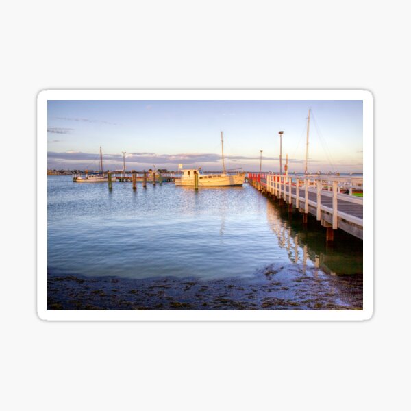 Item preview, Evening Light at Port Albert, Victoria designed and sold by ChristineJayne.