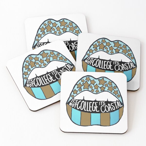 Item preview, its not college its coastal stars and stripes lips designed and sold by mvsoileau.