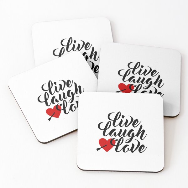 Item preview, Live Laugh Love Valentine's Day Calligraphy designed and sold by Hommie9977.