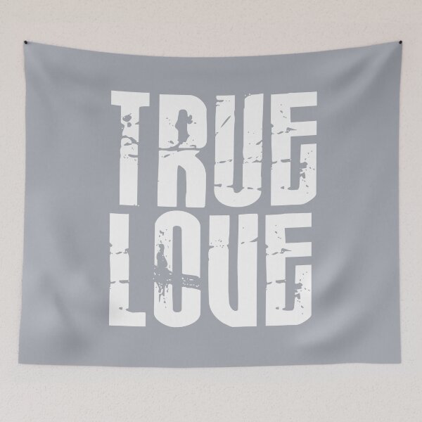 Item preview, True Love - Neutral Grey designed and sold by Skippingbird.