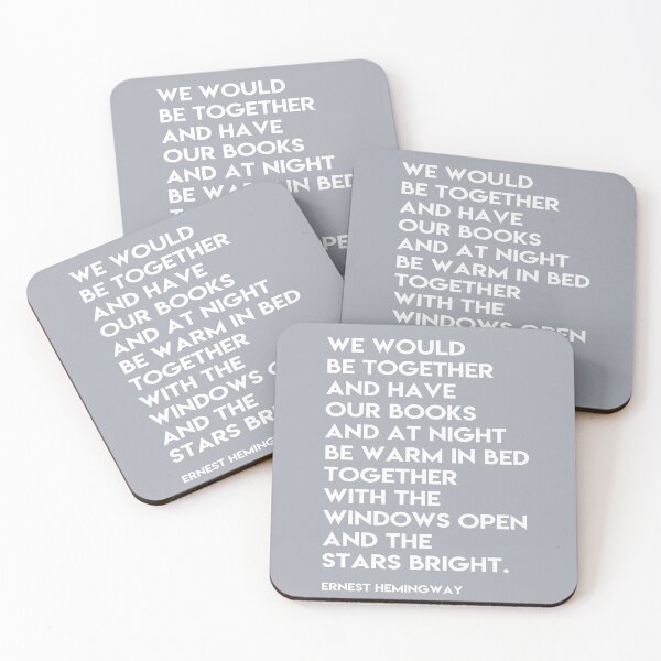 Item preview, Hemingway - We would be together designed and sold by Skippingbird.