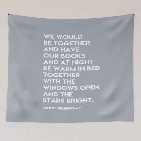 Item preview, Hemingway - We would be together designed and sold by Skippingbird.