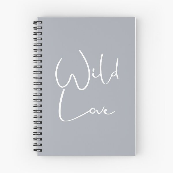 Item preview, Wild Love - Neutral Grey designed and sold by Skippingbird.