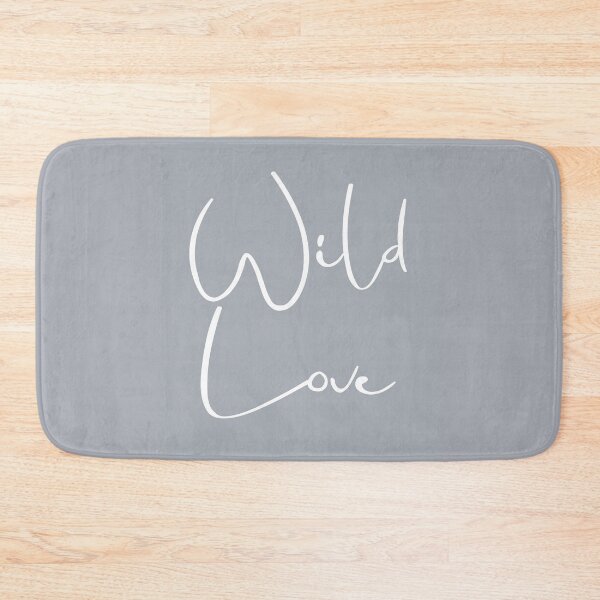 Item preview, Wild Love - Neutral Grey designed and sold by Skippingbird.