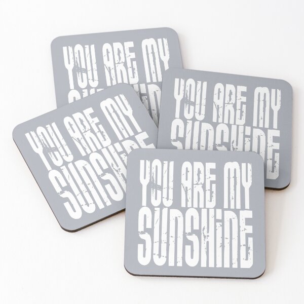 Item preview, You are my sunshine print - Neutral Grey designed and sold by Skippingbird.