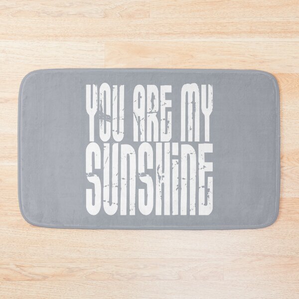 Item preview, You are my sunshine print - Neutral Grey designed and sold by Skippingbird.