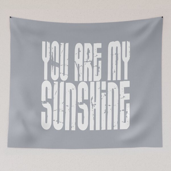 Item preview, You are my sunshine print - Neutral Grey designed and sold by Skippingbird.