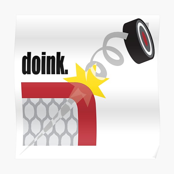 Funny Hockey Poster