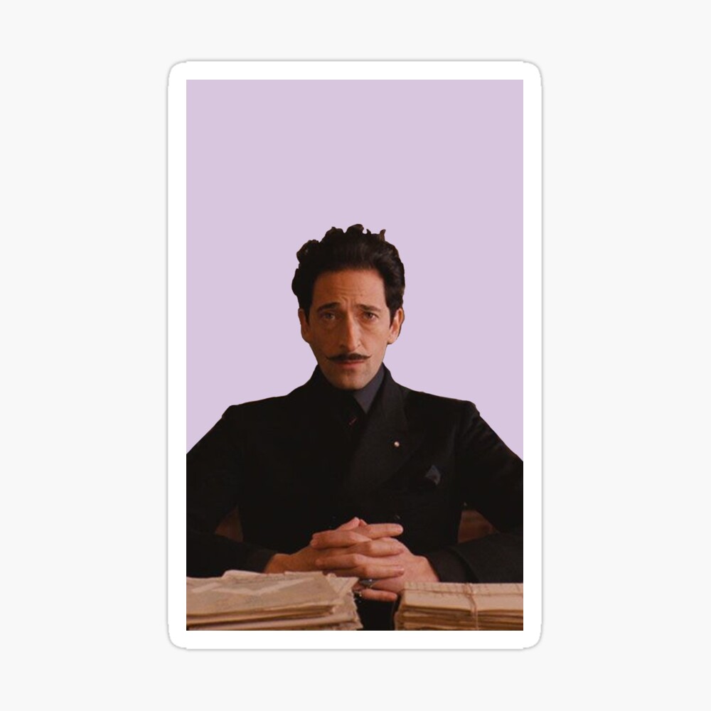 Adrien Brody The Grand Budapest Hotel SIGNED 10" X 8" REPRO PHOTO PRINT 