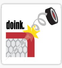Funny Hockey Sticker