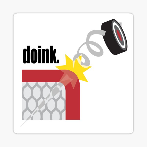 Funny Hockey Sticker