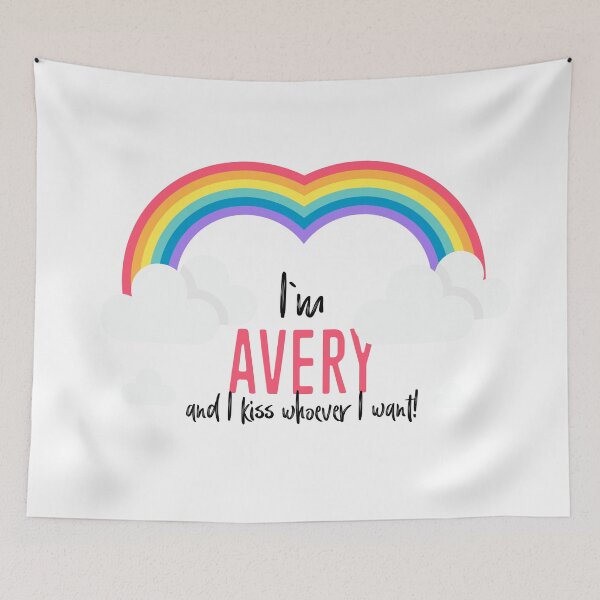 Item preview, Avery lesbian gay rainbow pride collection designed and sold by Urosek.