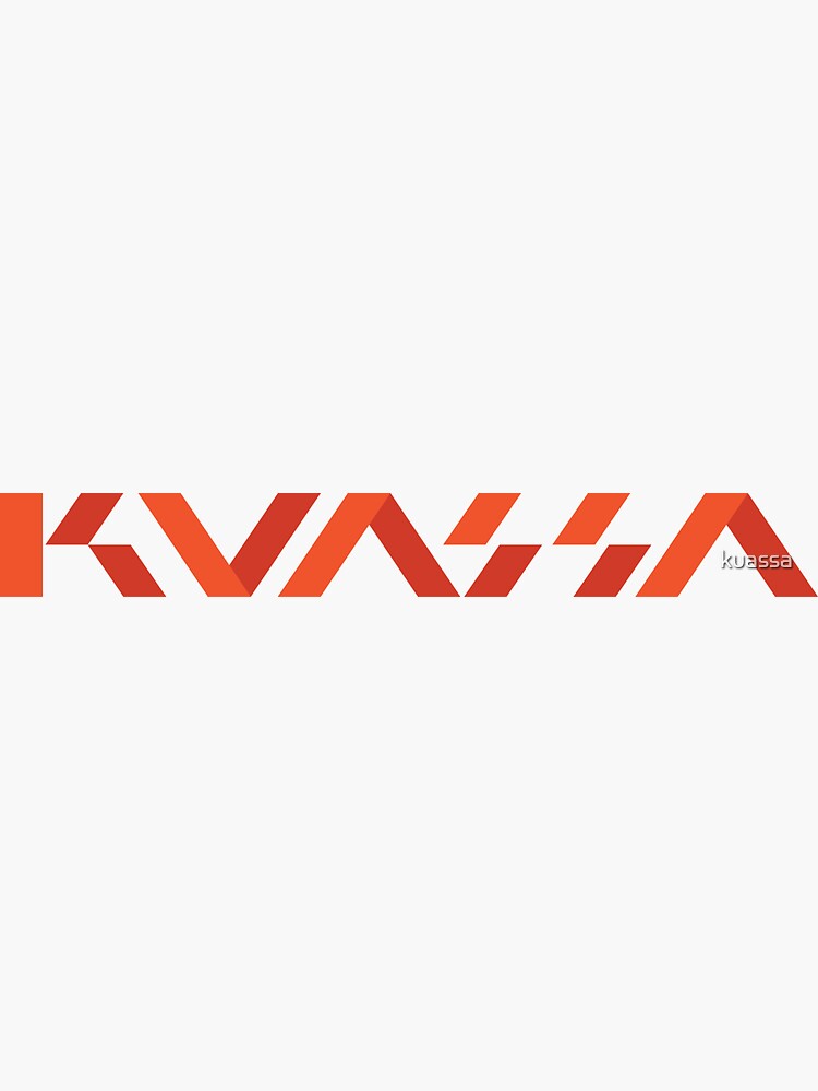 Thumbnail 3 of 3, Sticker, Kuassa Logo designed and sold by kuassa.