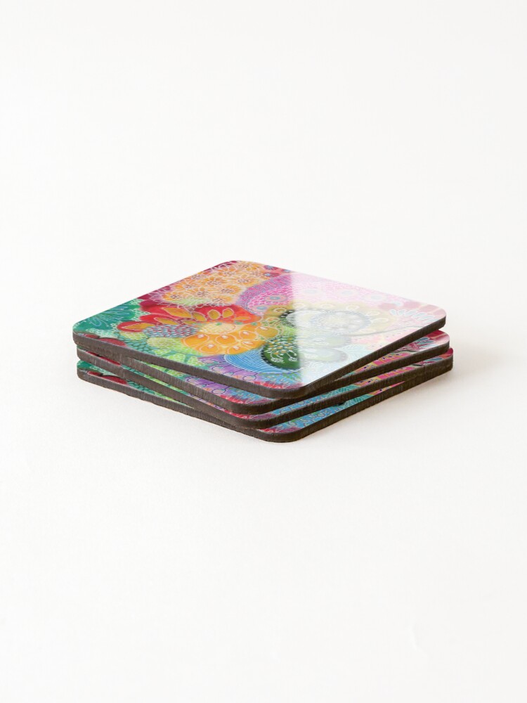 Thumbnail 4 of 5, Coasters (Set of 4), Spring designed and sold by Nenvisual.