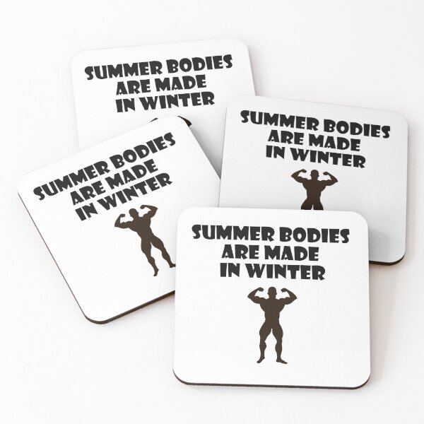 Item preview, SUMMER BODIES ARE MADE IN WINTER designed and sold by trainingclothes.