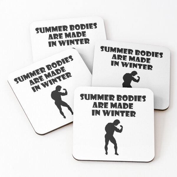 Item preview, SUMMER BODIES ARE MADE IN WINTER designed and sold by trainingclothes.