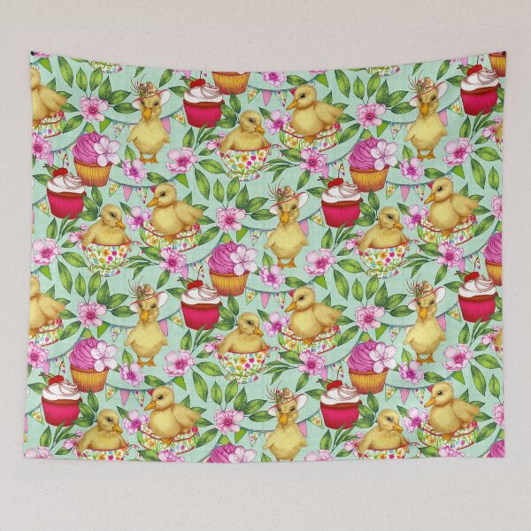 Item preview, Ducklings' Spring Picnic  designed and sold by Perrin Le Feuvre.