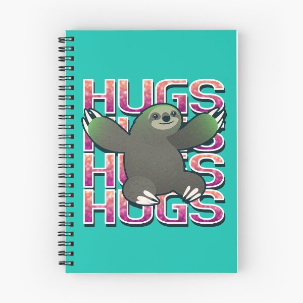 Item preview, Sloth Hugs Hugs Hugs Hugs designed and sold by jpenfield designs.