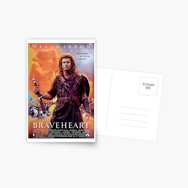 Affiche du film Braveheart Carte postale