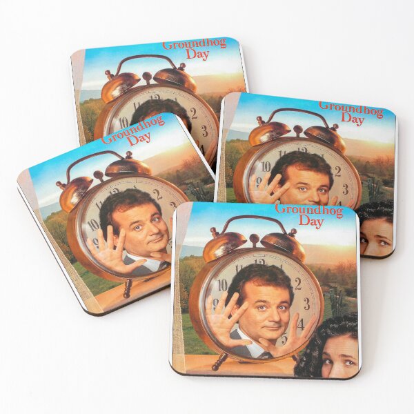 Item preview, Groundhog Day Movie Poster designed and sold by auswr20000.