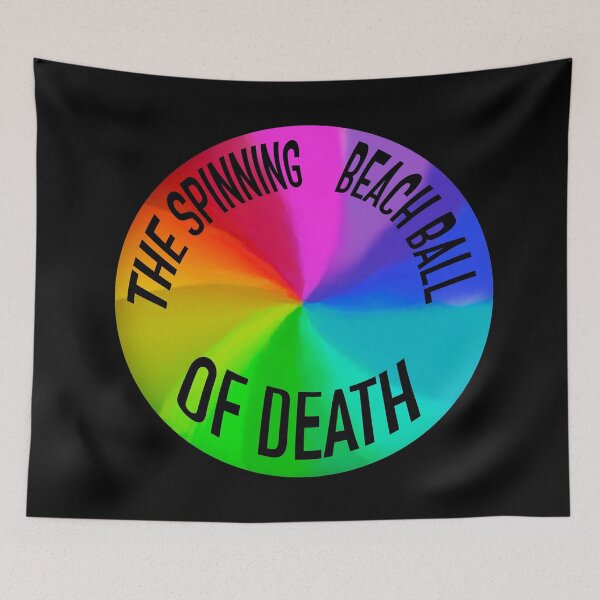 Item preview, The Spinning Beach Ball Of Death designed and sold by Personal Product Designers.