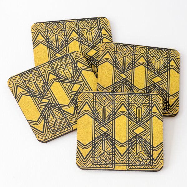 Item preview, Art Deco Gold designed and sold by Aquila Light Pictures.