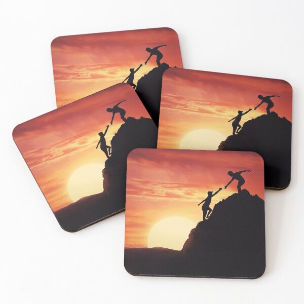 Item preview, hand of help sunset sky designed and sold by psychoshadow.