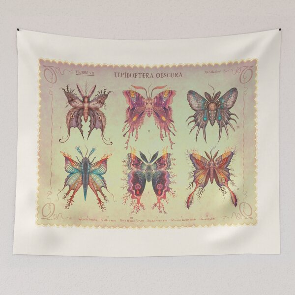 Item preview, Lepidoptera obscura designed and sold by Cabinet Of Curiosities by Vlad.
