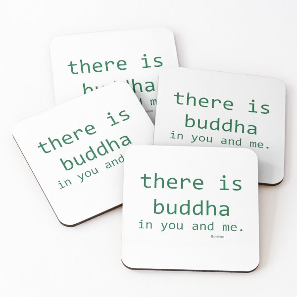 Item preview, There is Buddha in you and me. Yoga, Mind, Body, Awareness, Wisdom Quote. Own it. Wear it. Bohimo designed and sold by Bohimo.